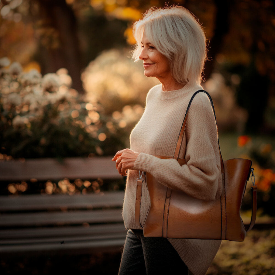 Anna | Borsa a mano elegante classica di lusso