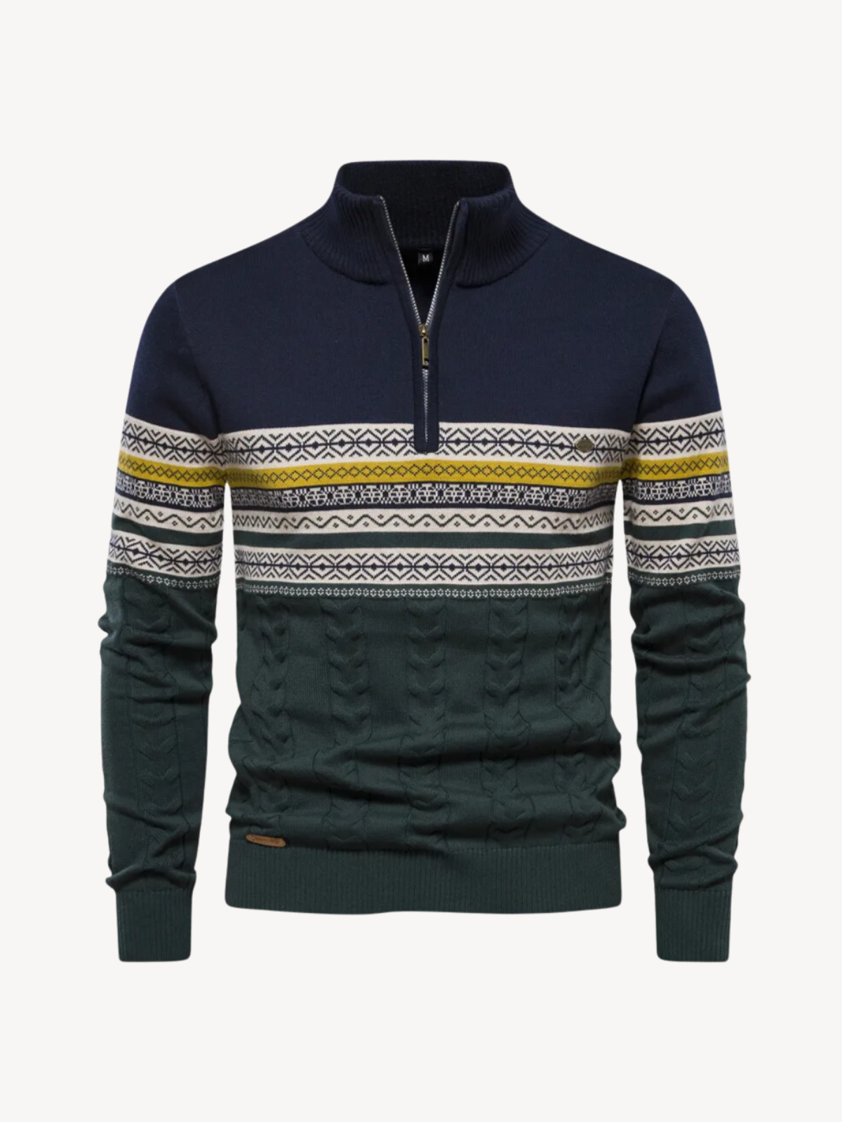 CASIMIRO - PULLOVER CON ZIP