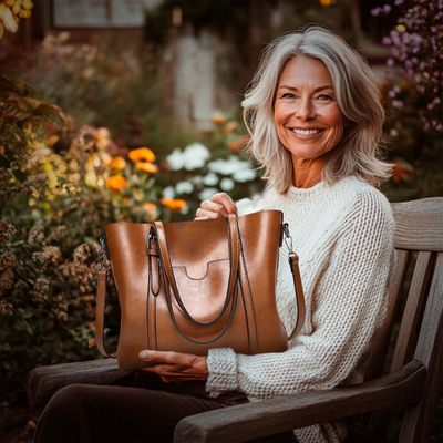 Anna | Borsa a mano elegante classica di lusso