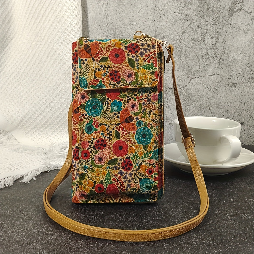 Lilla | Borsa a tracolla boho floreale