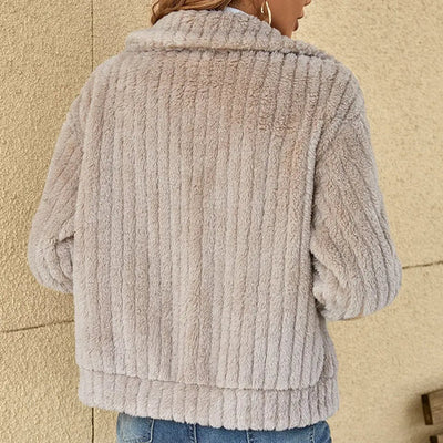 Lucie | Cardigan in peluche