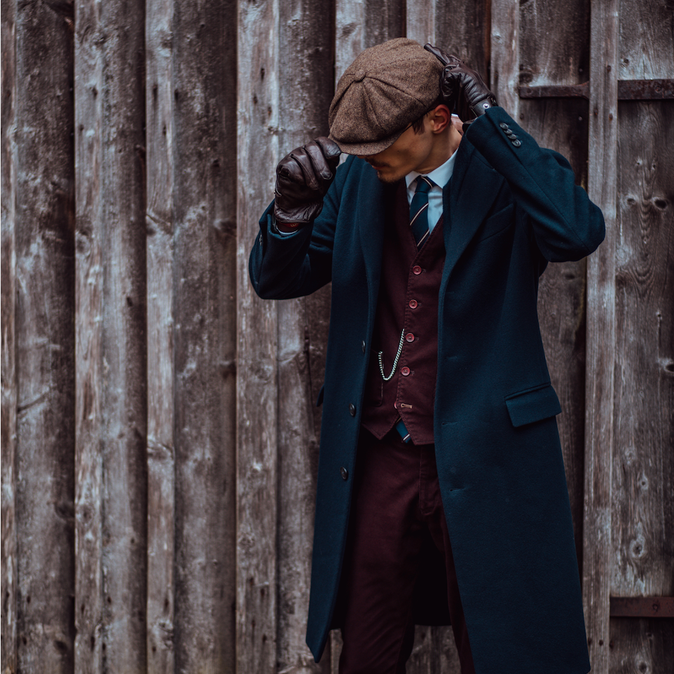 Clément™ - Cappello Vintage per Uomo Elegante (Peaky Blinders)