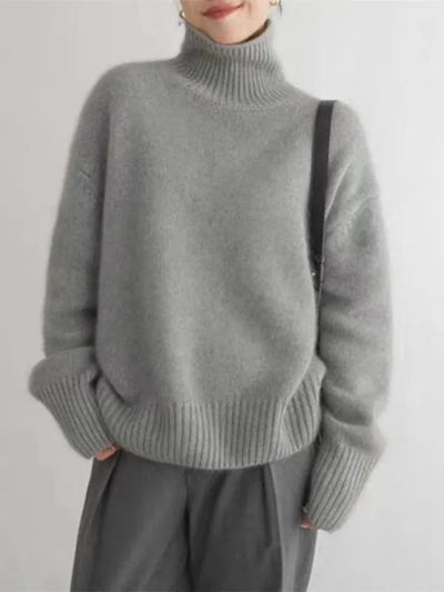 Madeleine™ | Pullover Collo Alto di Lusso