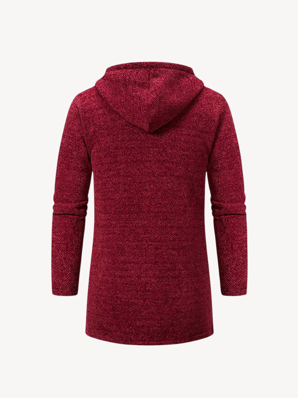 OLIMPIO - CAPPOTTO TRICOT CON CAPPUCCIO