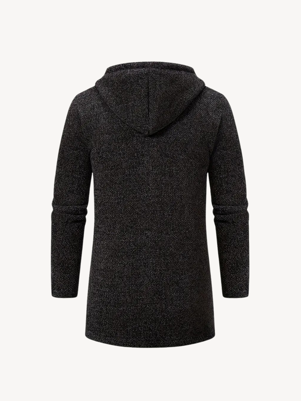 OLIMPIO - CAPPOTTO TRICOT CON CAPPUCCIO