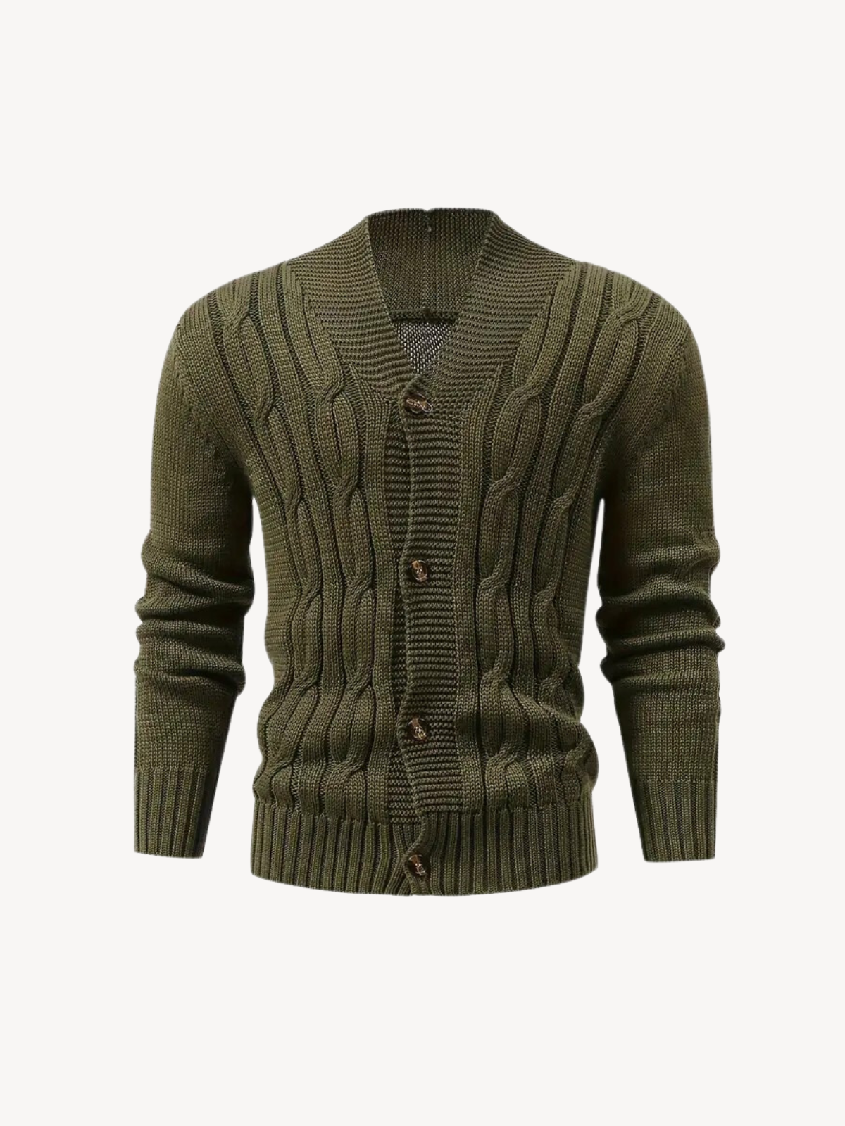 REMIGIO - CARDIGAN IN MAGLIA CON BOTTONI