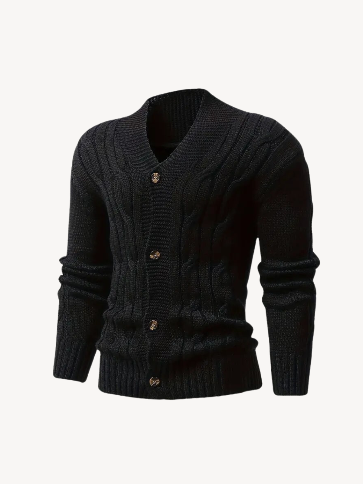 REMIGIO - CARDIGAN IN MAGLIA CON BOTTONI