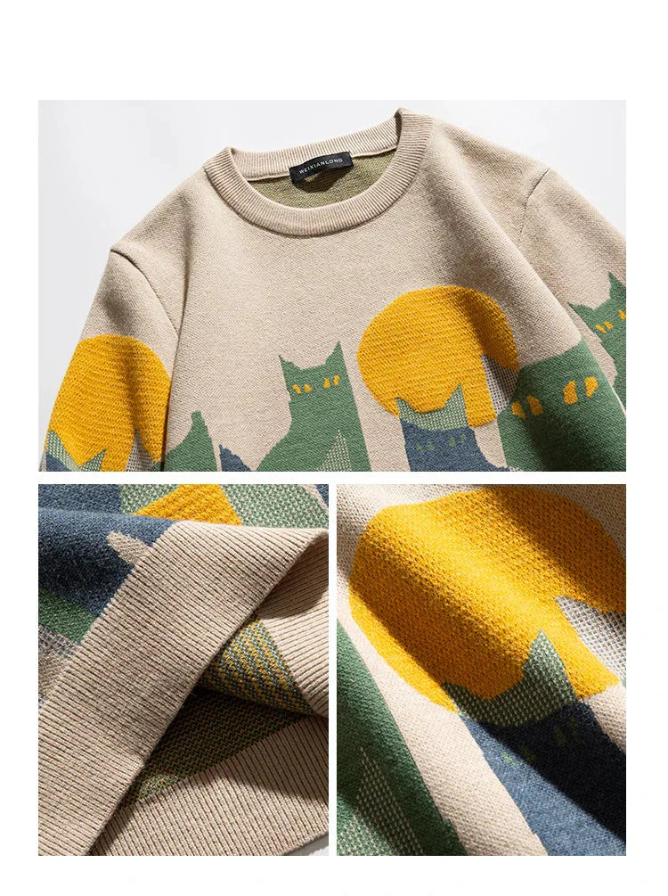 Chat de Lune™ | Maglione