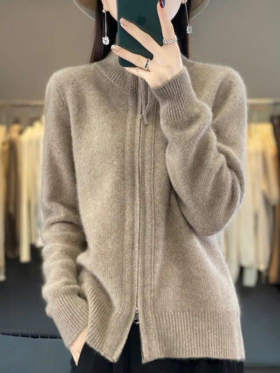 Marion | Cardigan zip confortevole