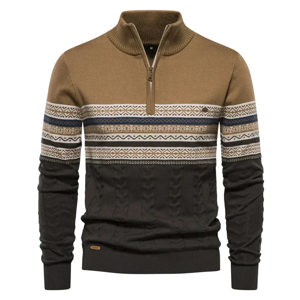 Benjamin | Maglione con colletto zip