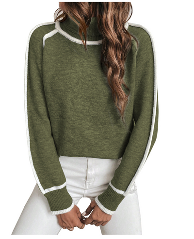 Jade | Maglione morbido con colletto alto