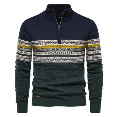 Benjamin | Maglione con colletto zip