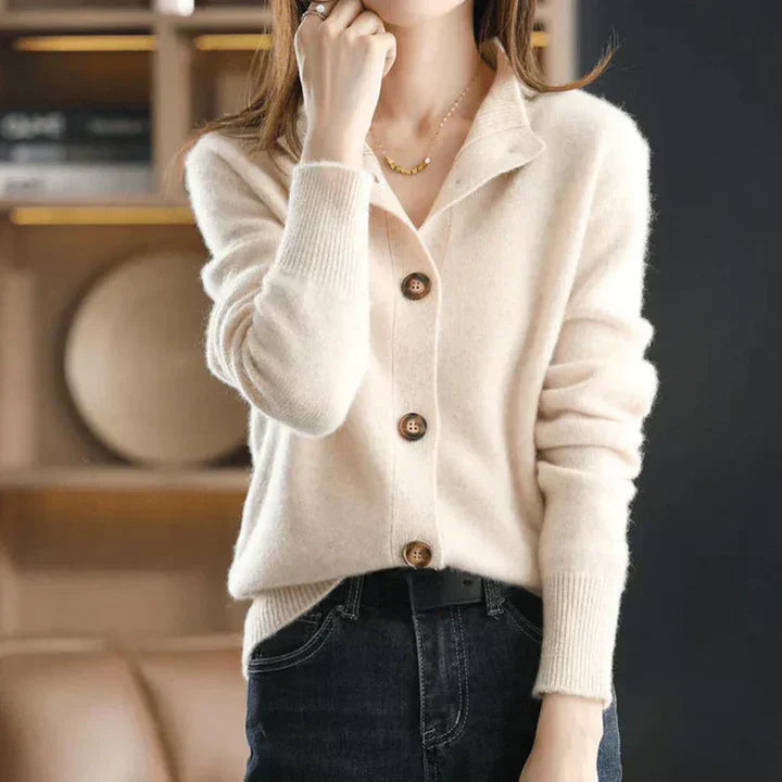 Émilie | Cardigan confortevole con bottoni