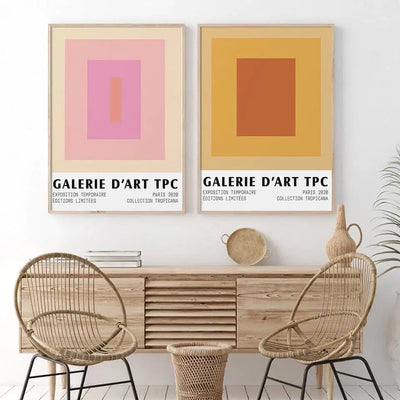 La Galerie bloc print