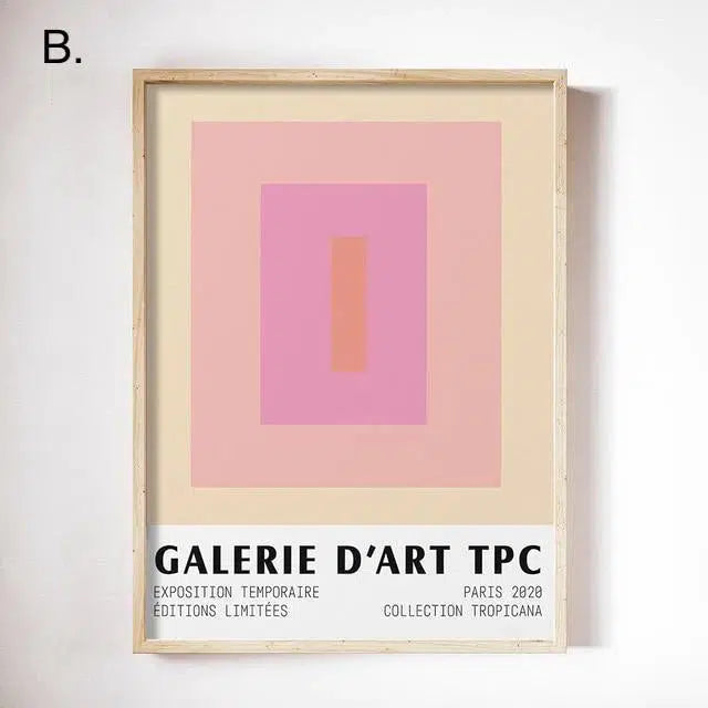 La Galerie bloc print