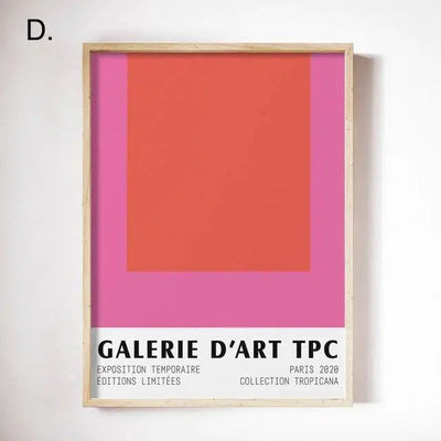 La Galerie bloc print